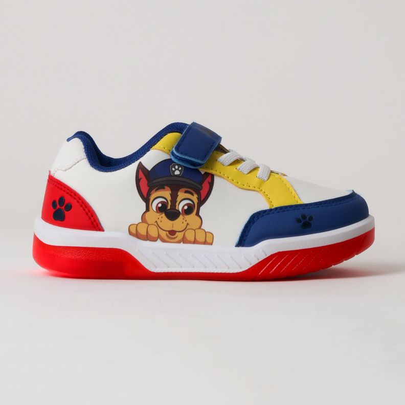Zapatilla Con Luces Niño Fun Chase Blanco Paw Patrol-0