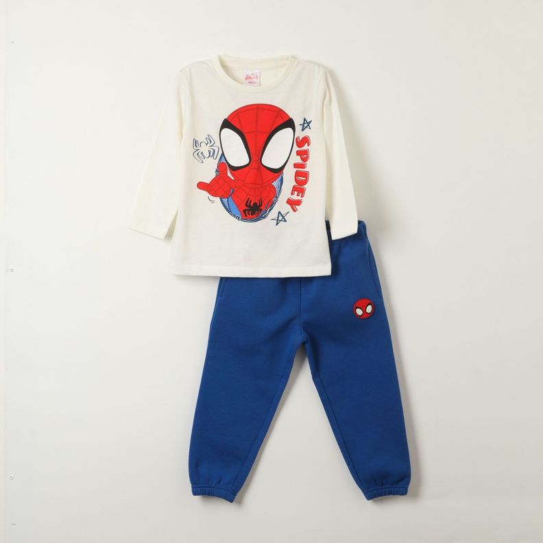 Conjunto Niño Spidey Cool Beige Marvel-0