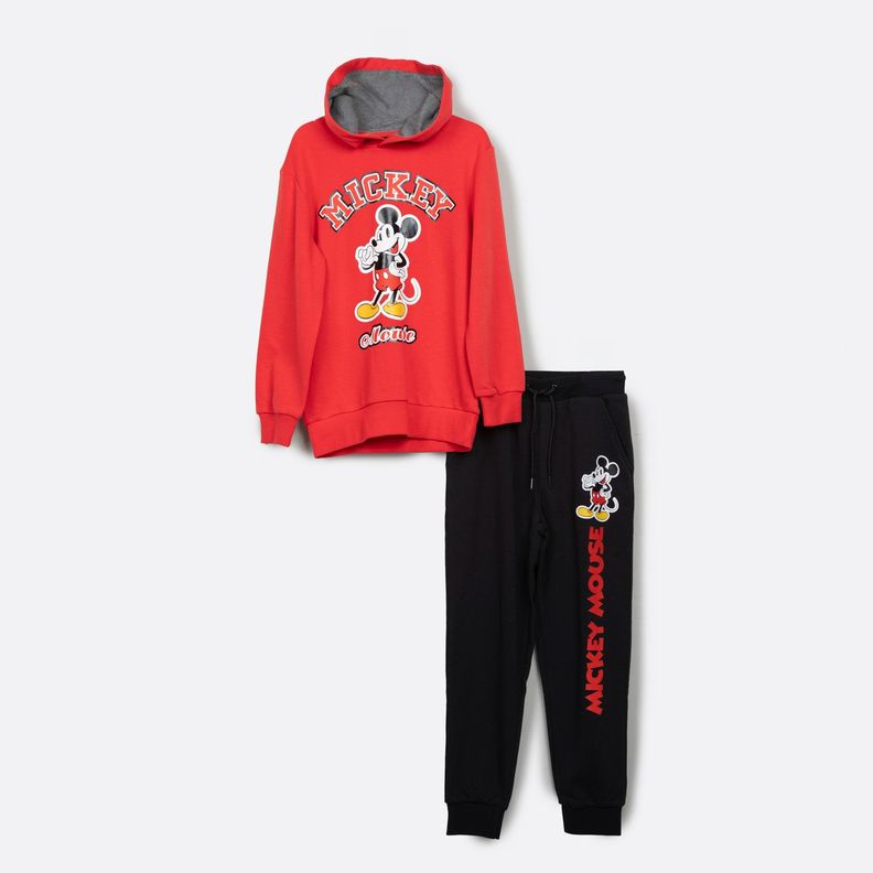 Buzo Niño Mickey Mouse Personaje Rojo Disney-2