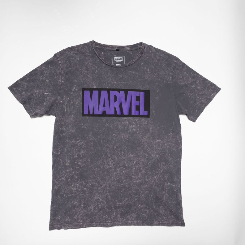Polera Hombre Marvel Marvel Gris-0