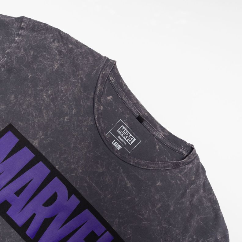 Polera Hombre Marvel Marvel Gris-1