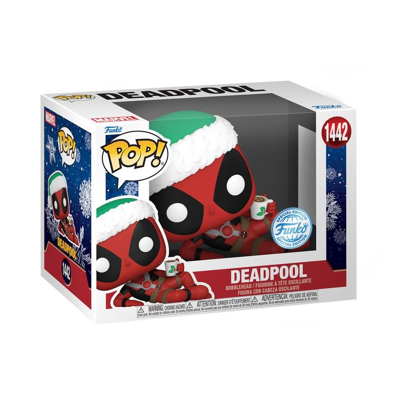 Funko Pop Deadpool Navideño Marvel - 1442-1