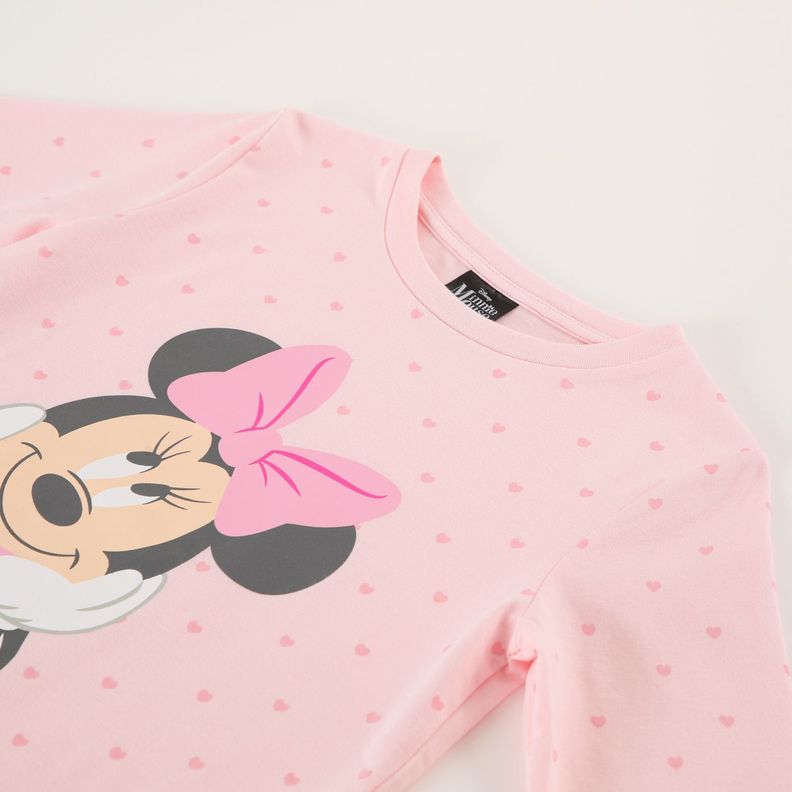 Conjunto Pijama Niña Minnie Soñadora Rosado Disney-1