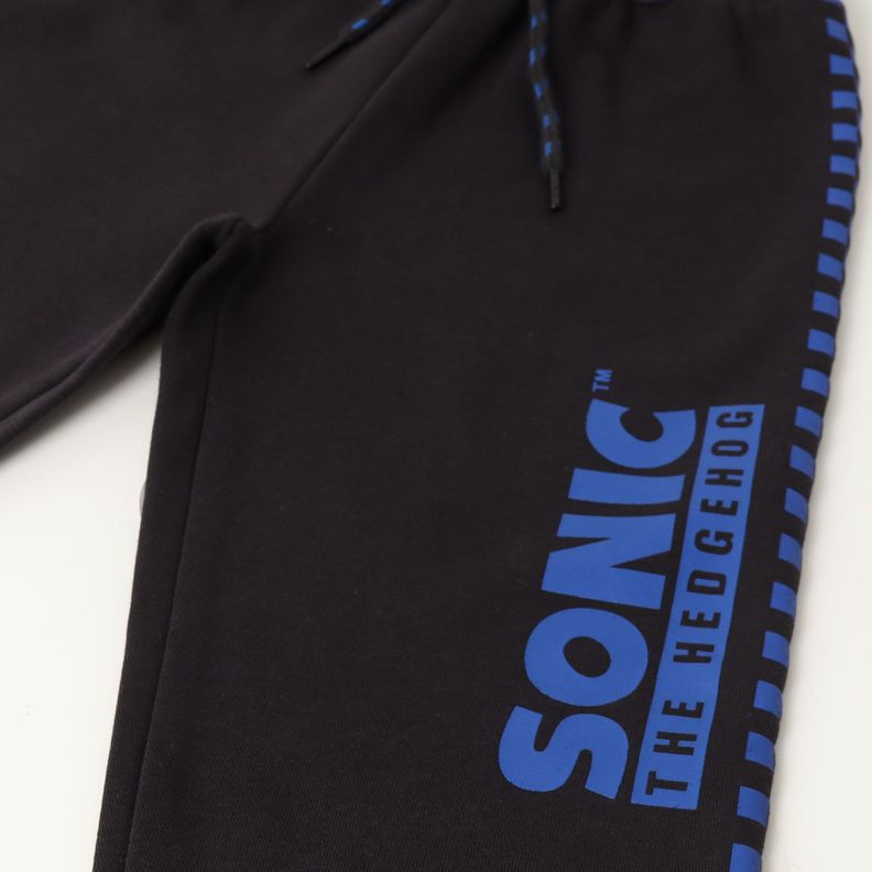 Buzo Niño Blue Blur Negro Sonic-2