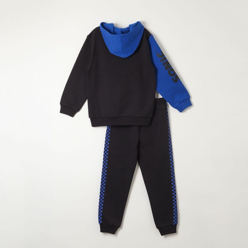 Buzo Niño Blue Blur Negro Sonic-3