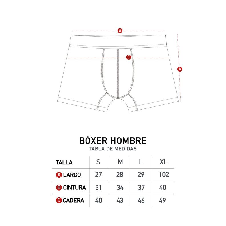 Boxer Hombre Marvin Gris Looney Tunes-2