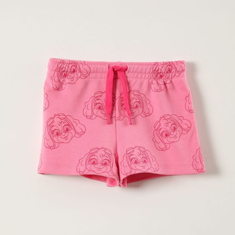 Short Niña Rotativo Rosado Paw Patrol-0