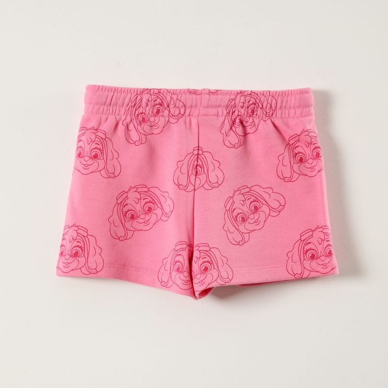 Short Niña Rotativo Rosado Paw Patrol-1