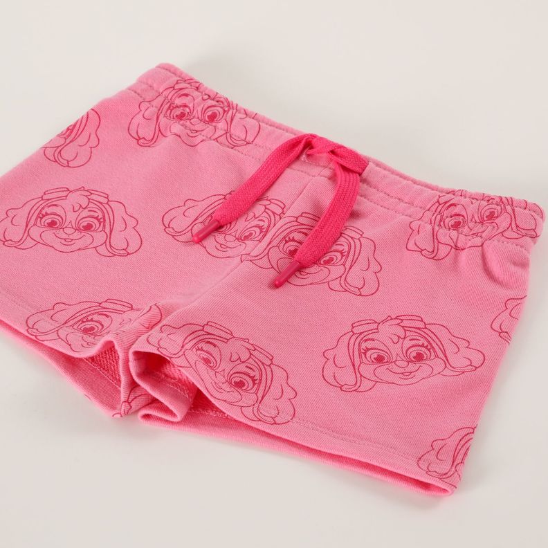 Short Niña Rotativo Rosado Paw Patrol-2