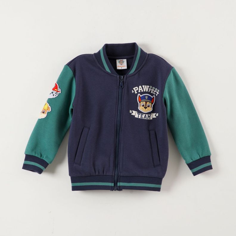 Poleron Abierto Niño Pawfect Azul Paw Patrol-0