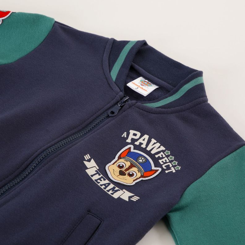 Poleron Abierto Niño Pawfect Azul Paw Patrol-1