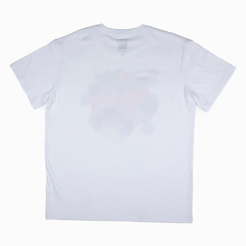 Polera Manga Corta Hombre Tom Blanco Tom y Jerry-1