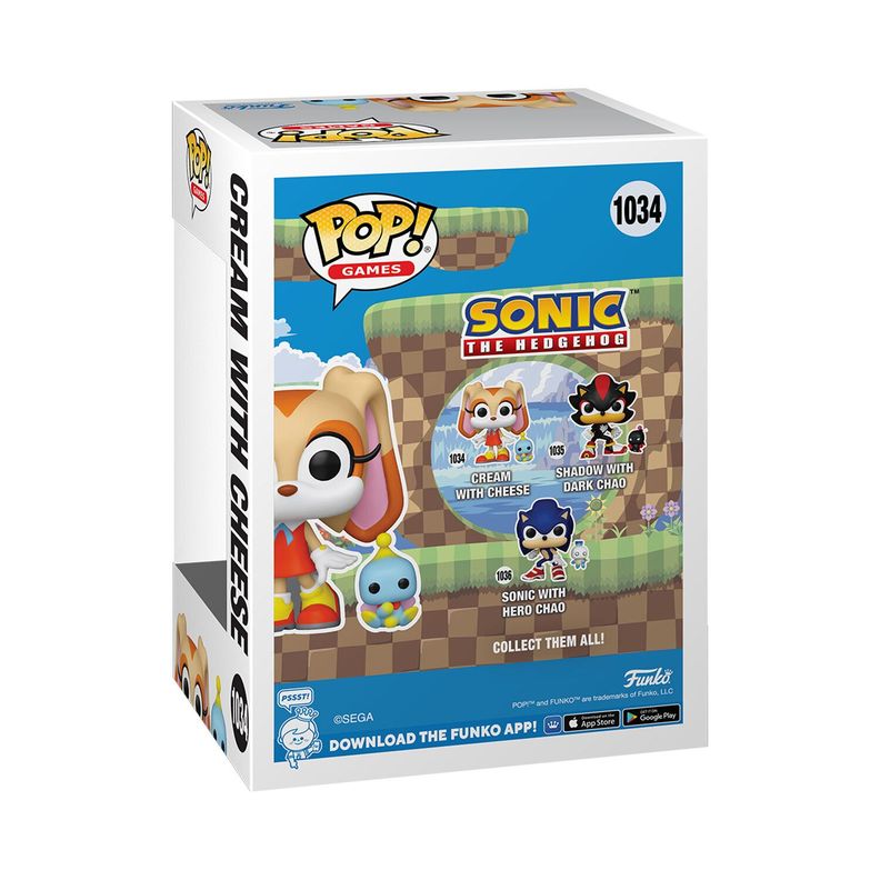 Funko Pop Sonic: Cream & Cheese - 1034-2