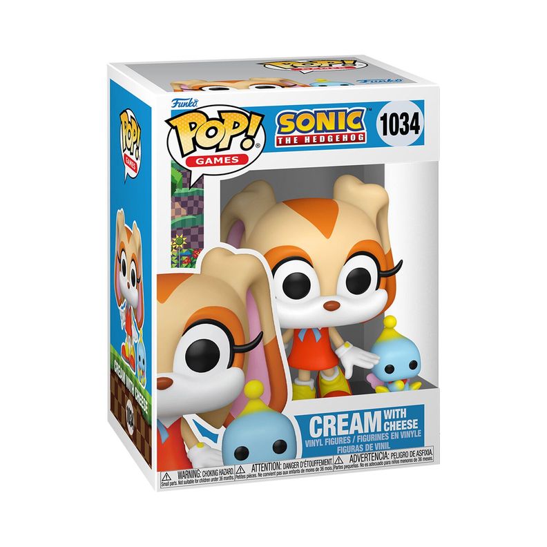 Funko Pop Sonic: Cream & Cheese - 1034-0
