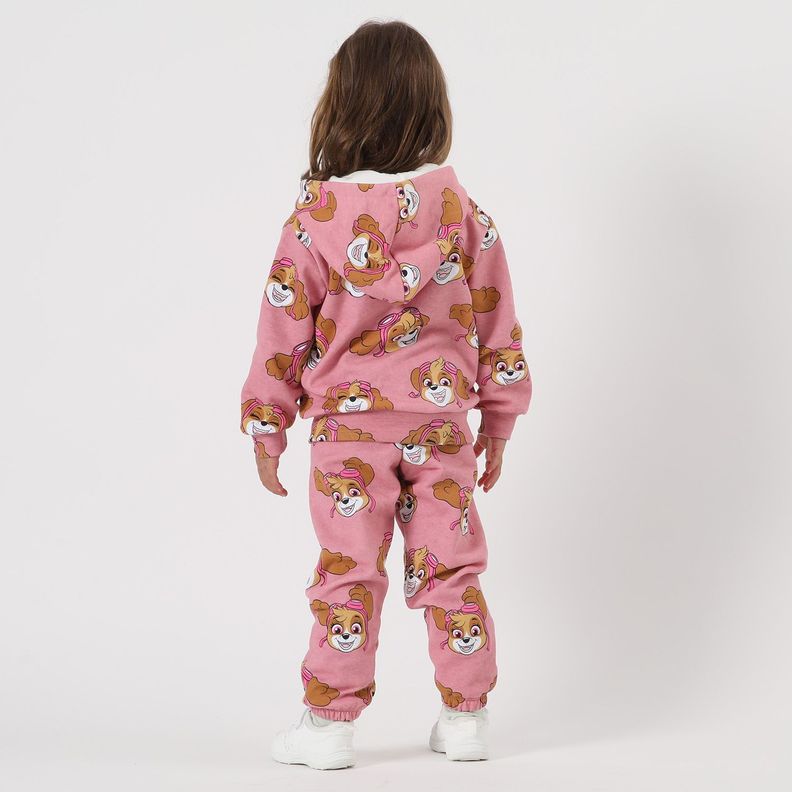 Buzo Niña Sky Faces Rosado Paw Patrol-2