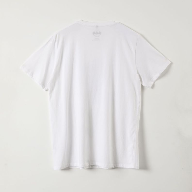Polera Manga Corta Hombre Prince of Crime Blanco DC Comics-2