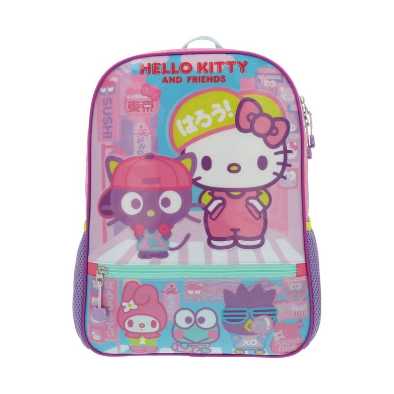 Mochila Niña Friends Rosado Hello Kitty-0
