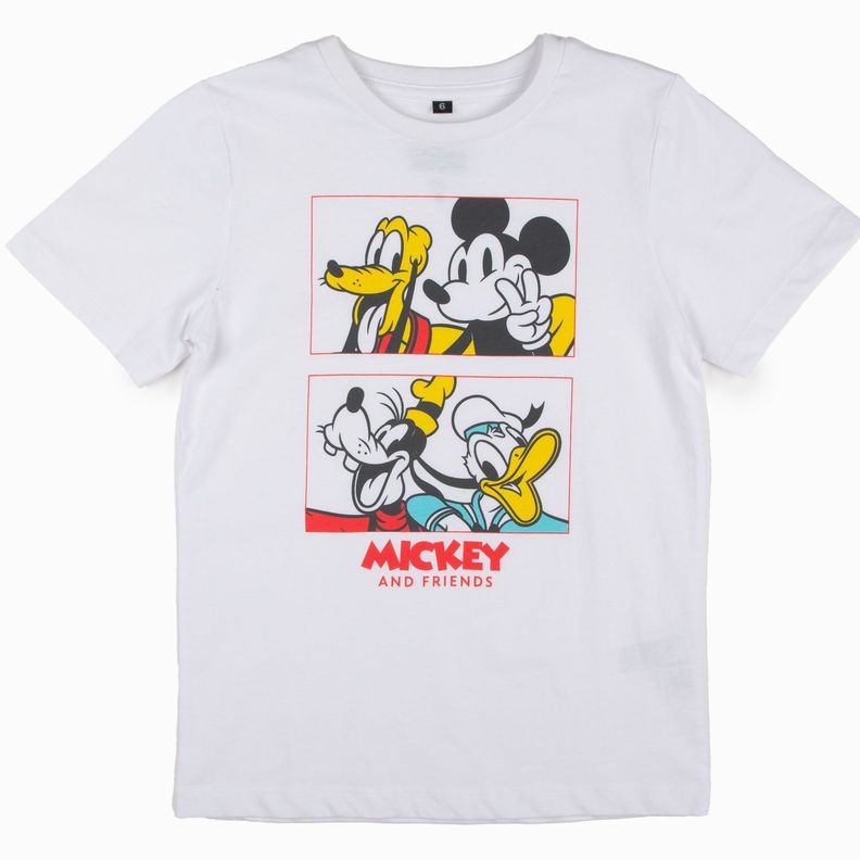 Pack Poleras Niño Mickey y sus Amigos Rojo Disney