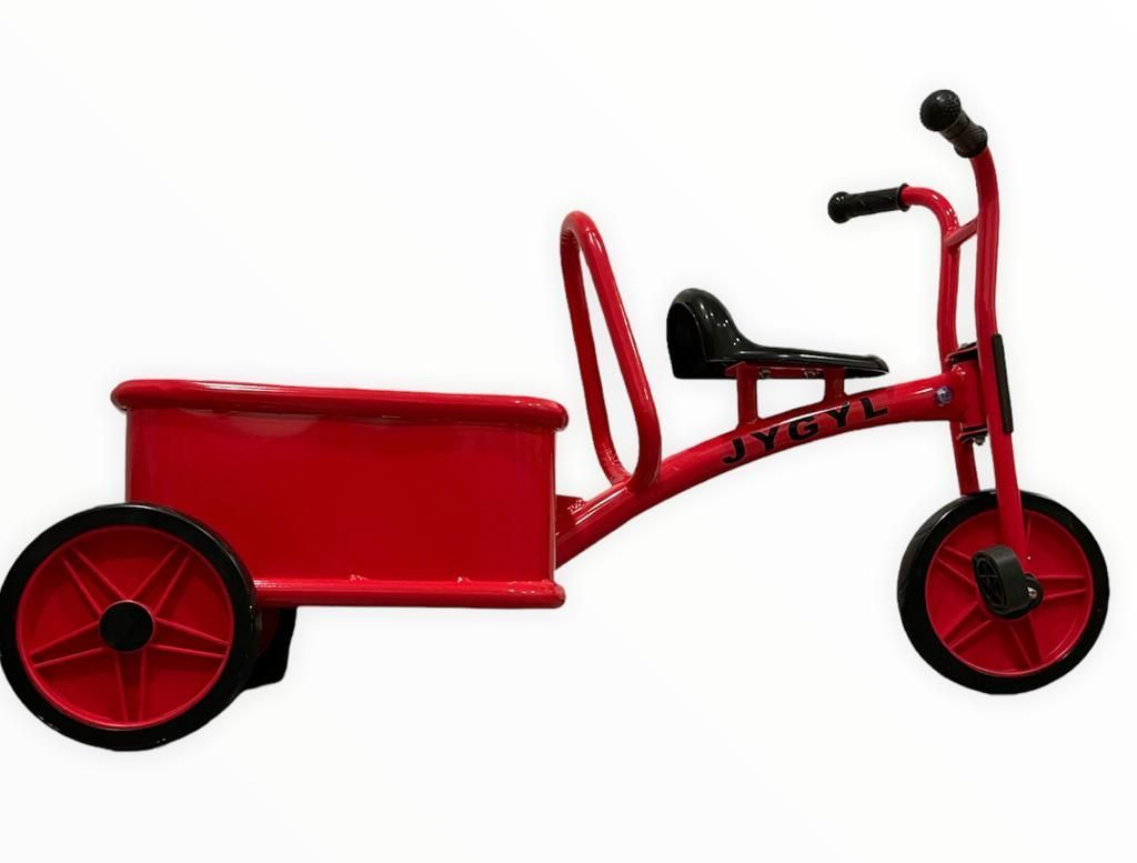 Triciclo con carro para juguetes-0