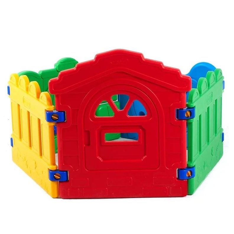 Corral de Seguridad Bebé plegable tipo casita-1