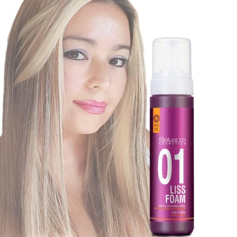 Espuma Alisado Salerm Proline 01 Liss Foam 200ml-1