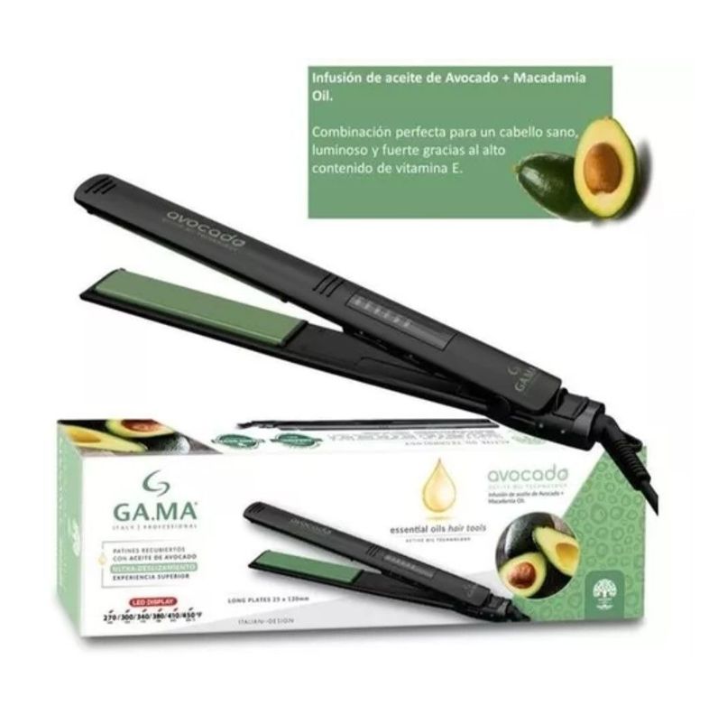 ALISADOR DE PELO GAMA AVOCADO LED DIGITAL-2