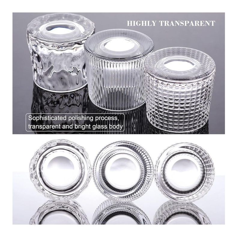 JUEGO DE 6 VASOS DE WHISKY ALTA CALIDAD 150ML 3 TIPOS-2
