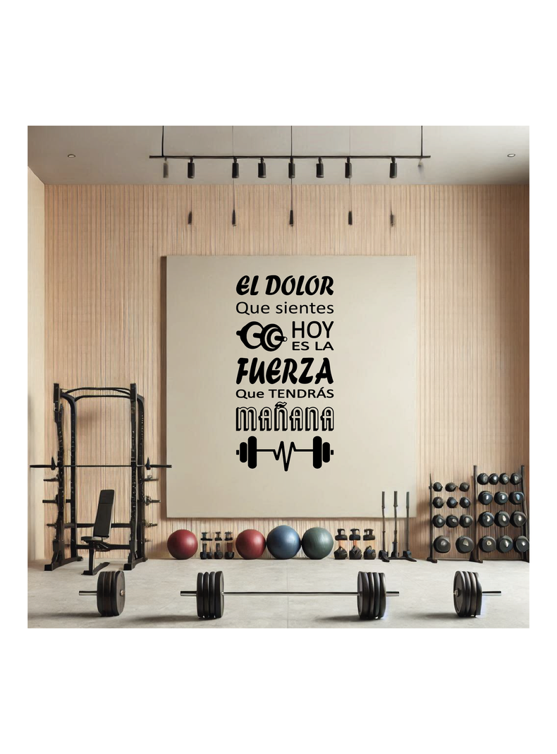 Vinilos Decorativos GYM Frases Motivacionales-1