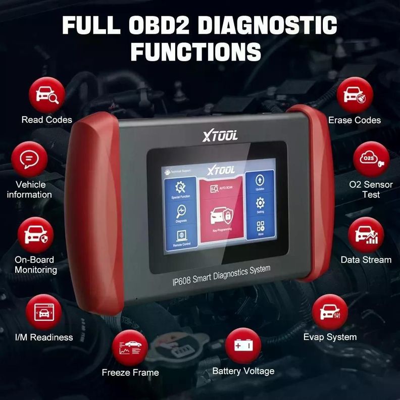 Scanner Xtool Servicios 9 Reseteos Ip608-3