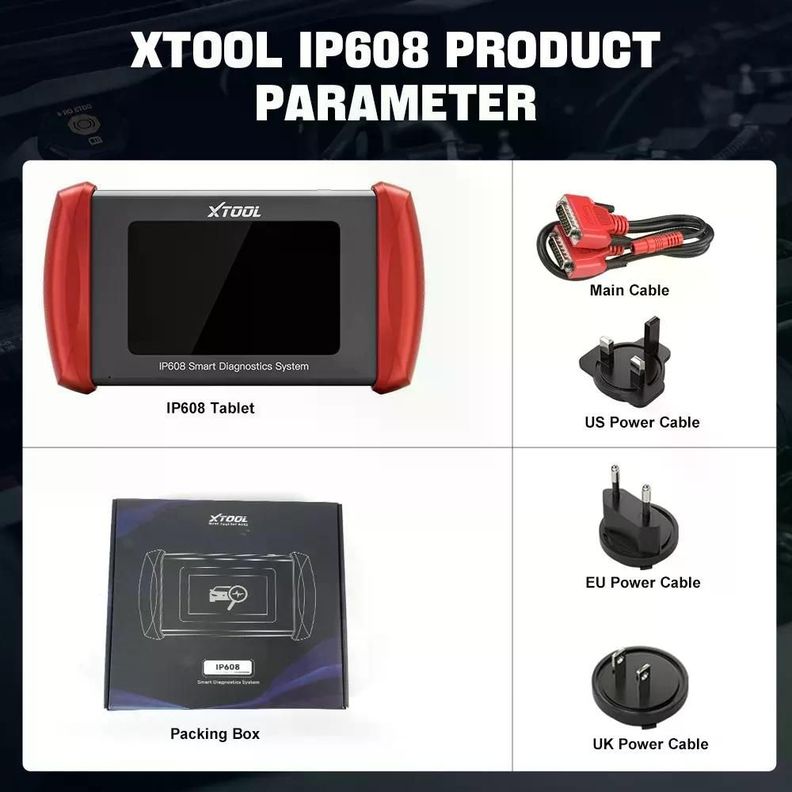 Scanner Xtool Servicios 9 Reseteos Ip608-7