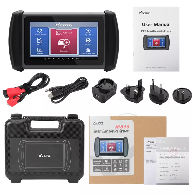Scanner y Programador de Llaves Automotriz Ip819-0