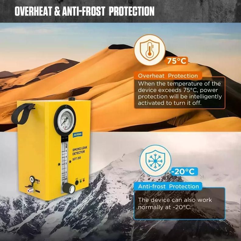 Sdt203 Autool Evap Detector Fugas Humo-6