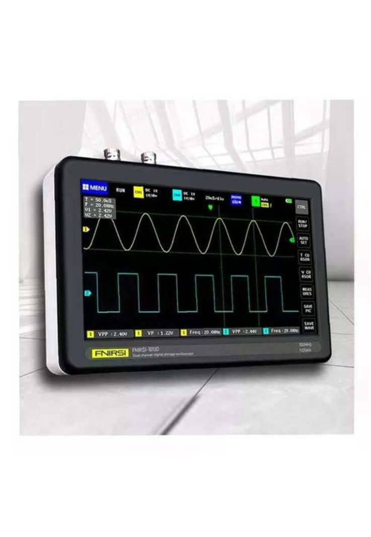 Osciloscopio Tableta Digital Fnirsi 1013d 100mhz 1gsa/s 2ch-4
