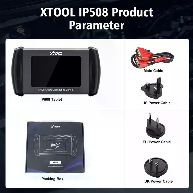 Scanner Xtool Inplus Ip508 - Servicios 6-8