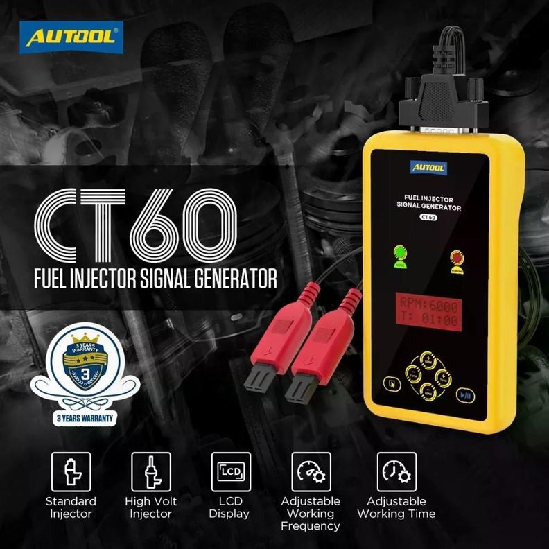 Probador De Inyectores Ct60 Autool Automotriz-1