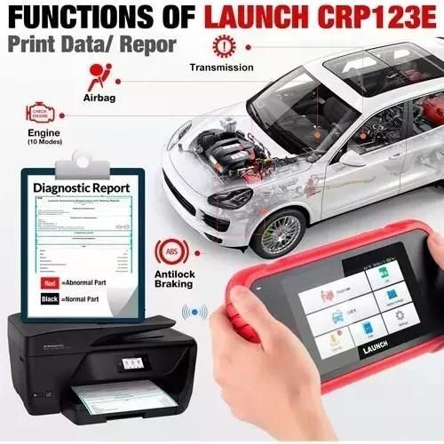 Scanner Automotriz Launch Crp 123e-3
