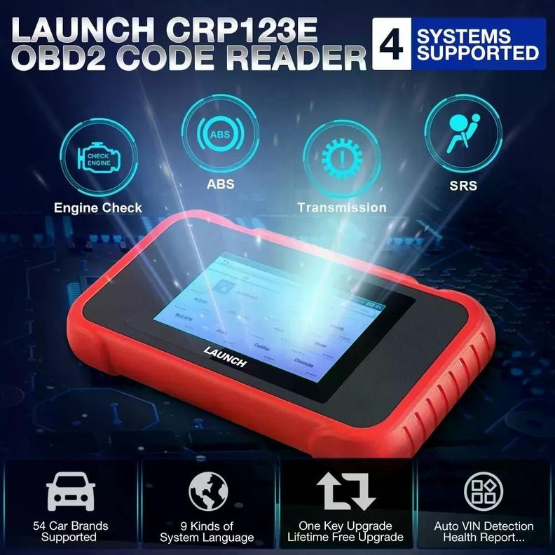 Scanner Automotriz Launch Crp 123e-6