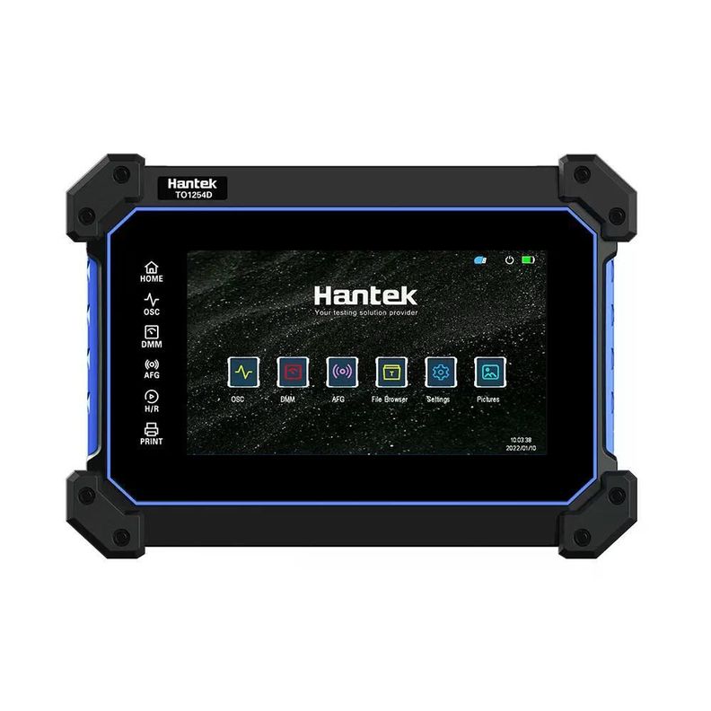 HANTEK TO1254D táctil osciloscopio 4C 150/250MHz 1GSA/S USB-1