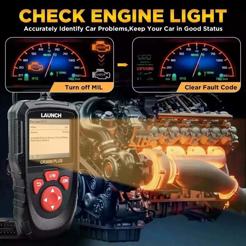 Escáner Automotriz Launch Cr3008 Plus-1