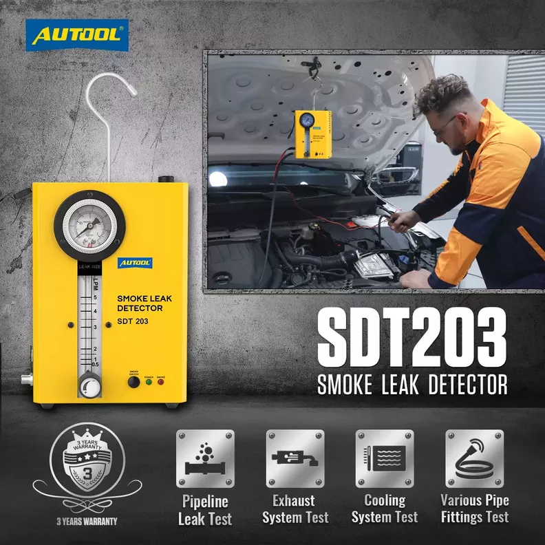 EVAP Detector de fugas de humo SDT203-1