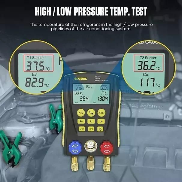 Manómetro De Refrigeración Dy517a Vació-5