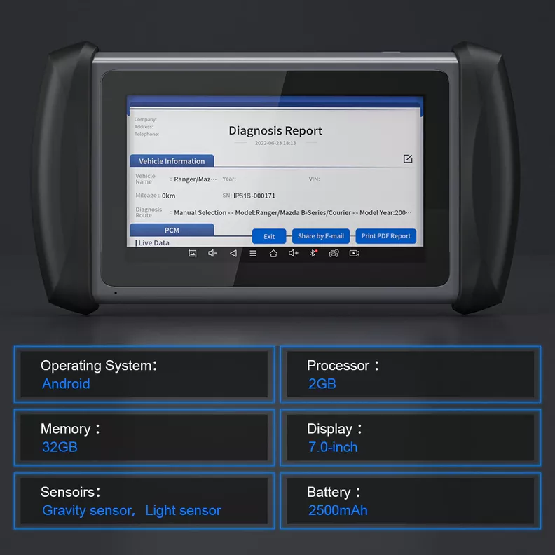 Scanner y Programador de Llaves Automotriz Ip616-4
