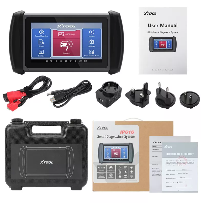 Scanner y Programador de Llaves Automotriz Ip616-0