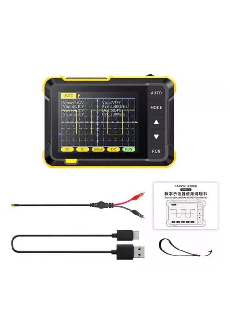 Osciloscopio Digital Portatil Fnirsi Dso152 Negro