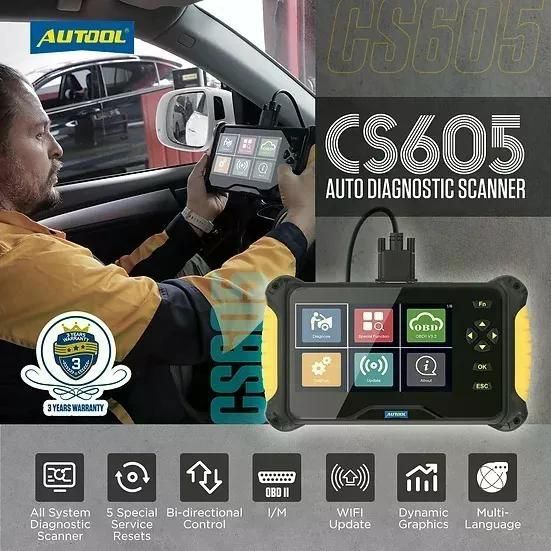 Scanner Automotriz Cs605 Autool Abs Sas Oil-1