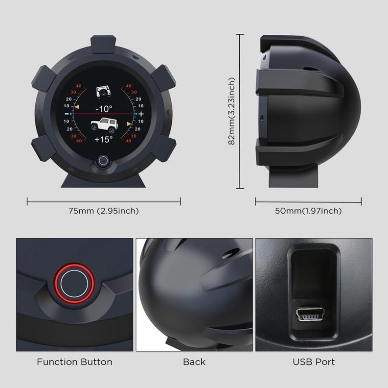 Medidor Velocidad X95 Gps Jimny inclinómetro -7