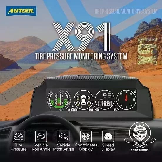 Medidor De Pendiente Gps Tpms X91 Autool-1