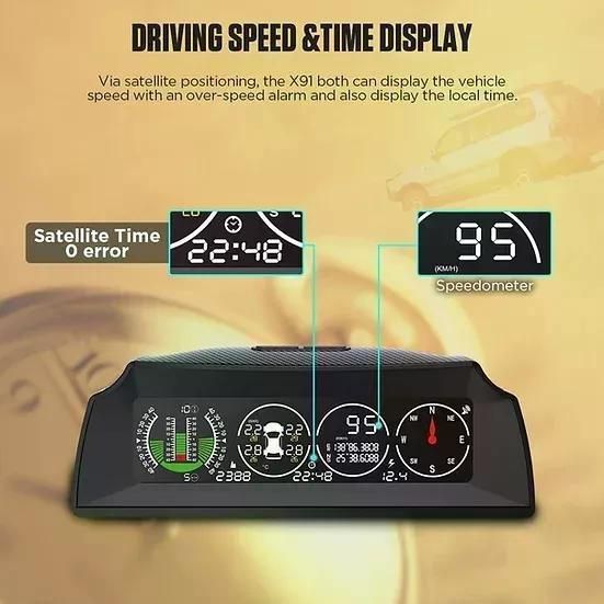 Medidor De Pendiente Gps Tpms X91 Autool-6