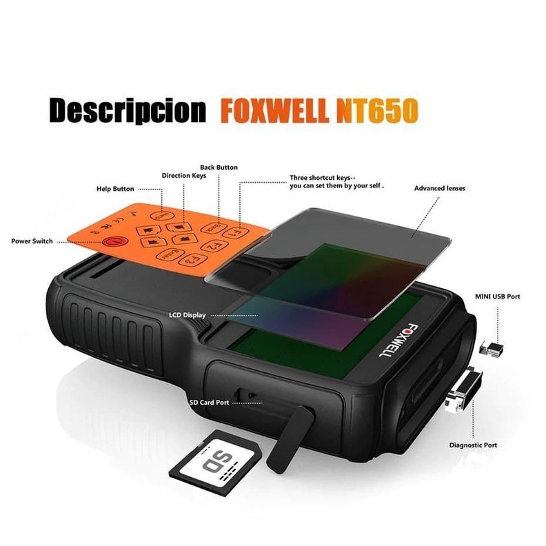 Scanner Profesional Multimarca Nt650 Elite Obd2-5