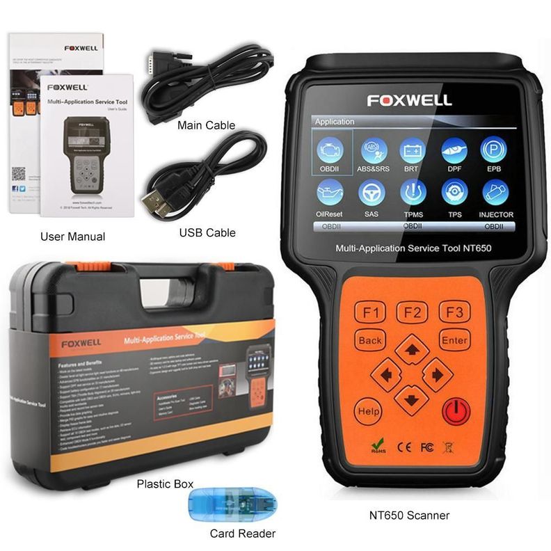 Scanner Profesional Multimarca Nt650 Elite Obd2-1
